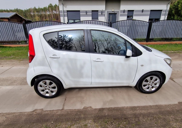 Opel Agila cena 11500 przebieg: 152000, rok produkcji 2009 z Szamotuły małe 379